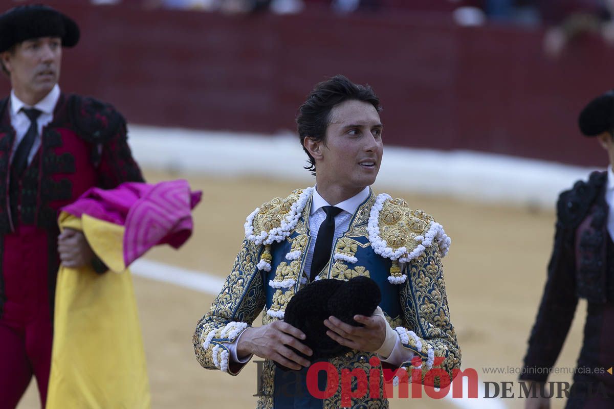 Tercer festejo de la Feria Taurina de Murcia (Talavante, Paco Ureña y Roca Rey), en imágenes