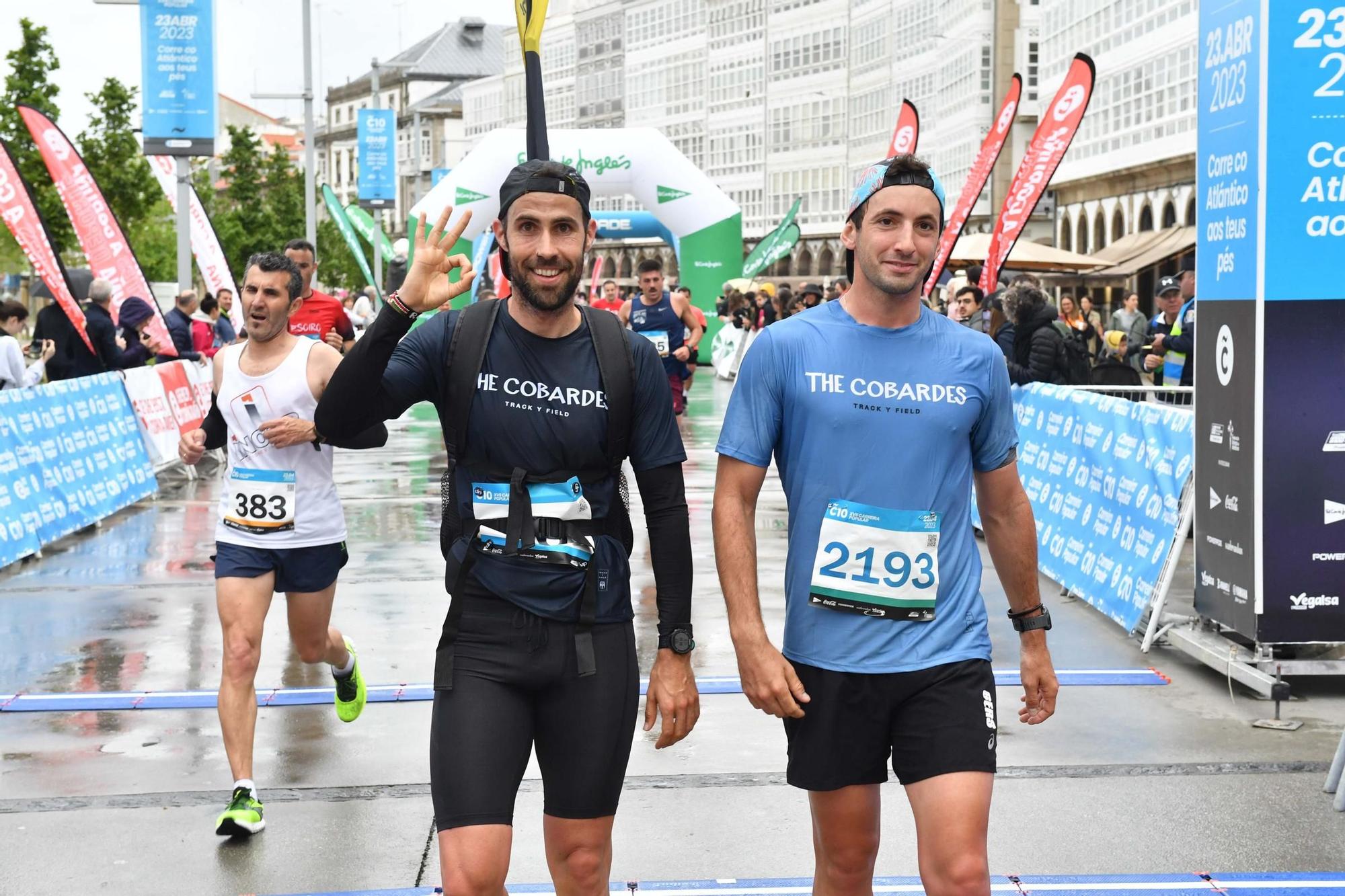 Carrera popular Coruña10: 2.186 corredores cruzaron la línea de meta