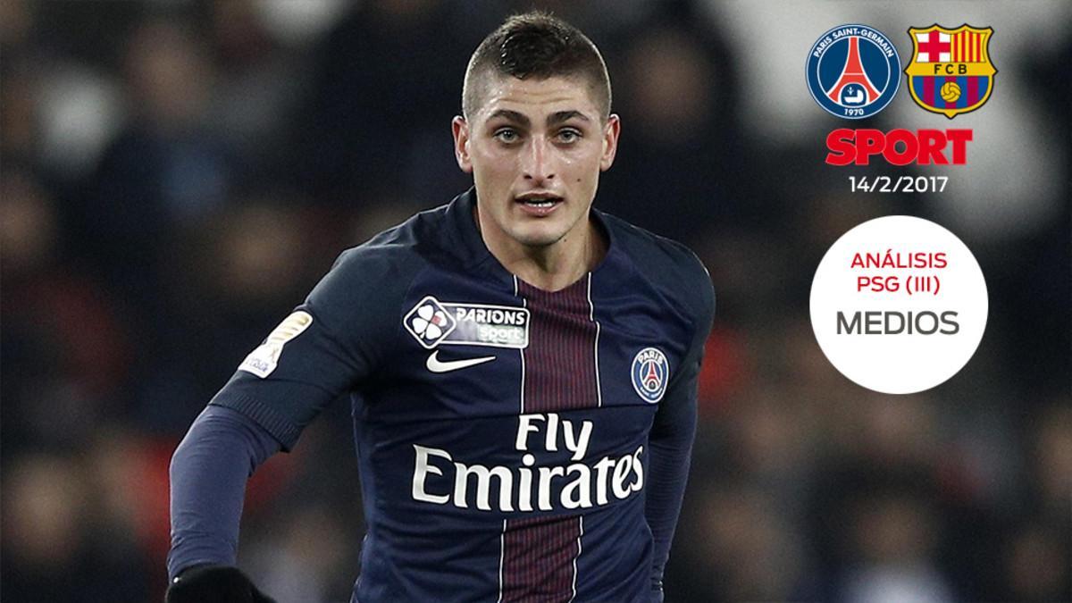 Verratti lleva la batuta del juego del PSG
