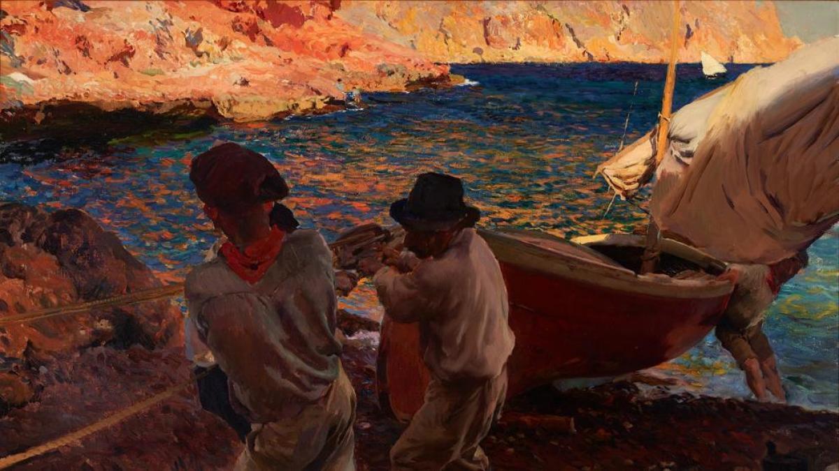 &#039;Fin de la jornada&#039; de Sorolla.