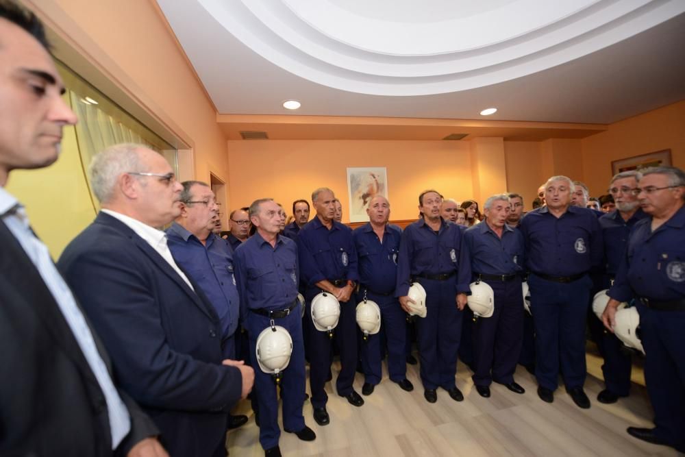 Funeral de Arsenio Suárez en Mieres