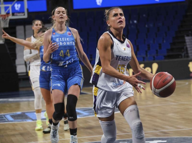 Partido Clarinos Tenerife - Fribourg de la Eurocup Women de baloncesto