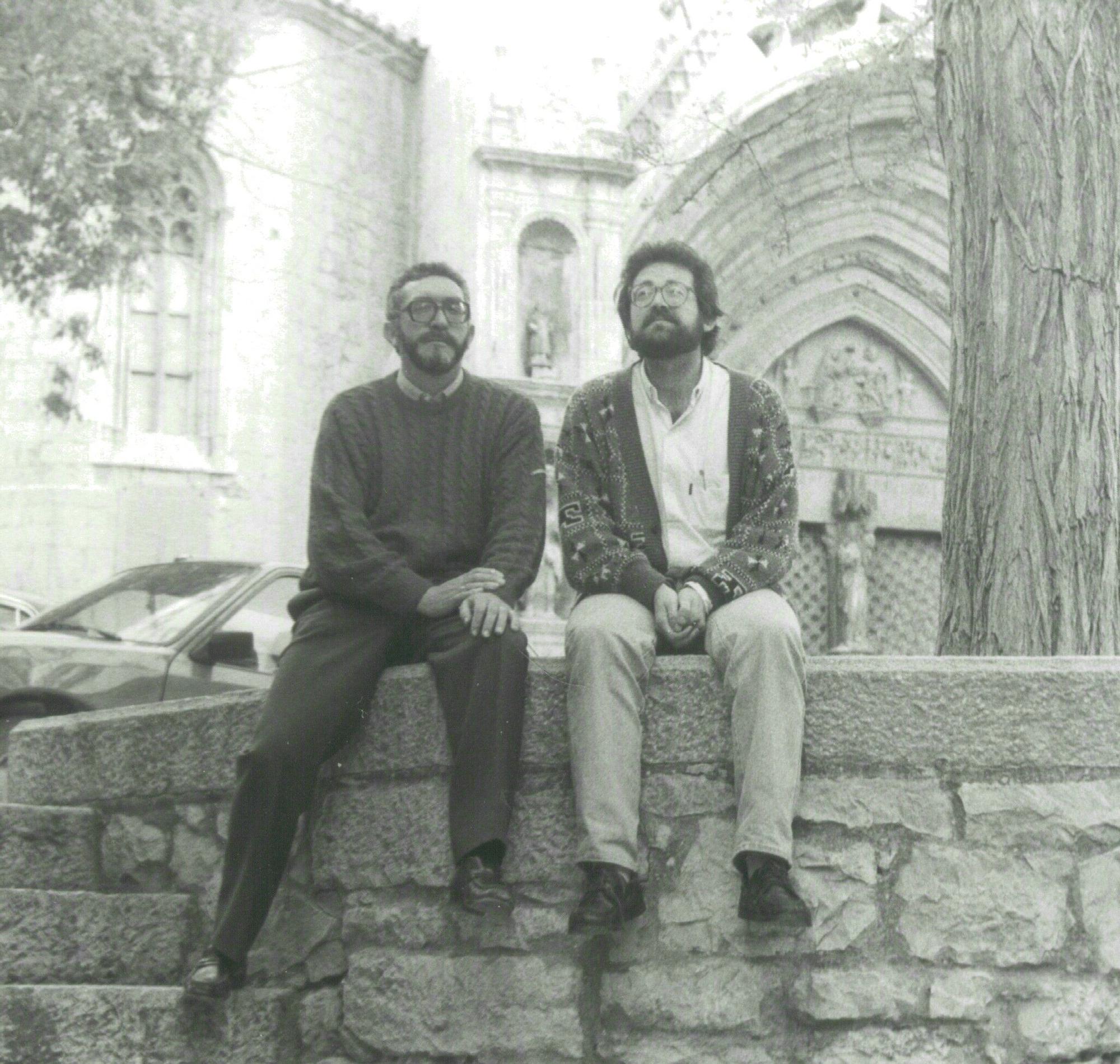 Ernesto Blanch junto al actual presidente de la Generalitat, Ximo Puig.