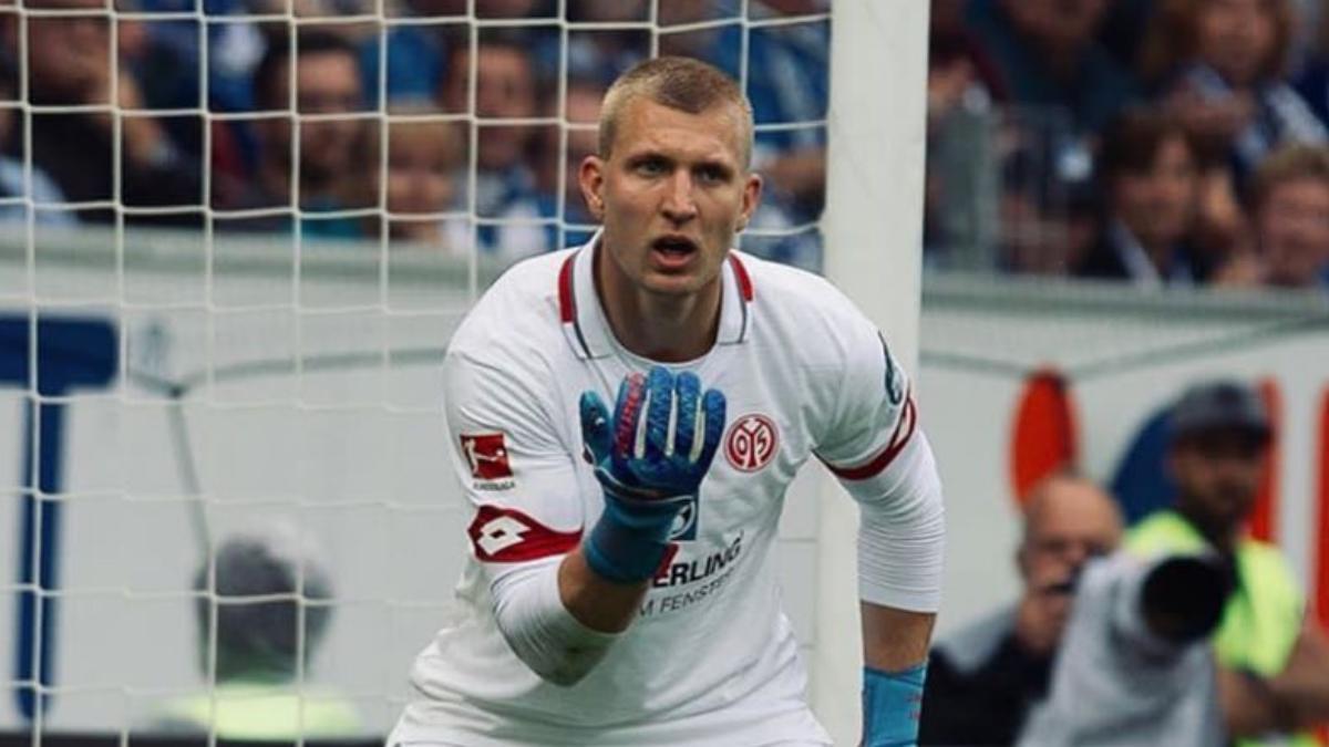 Robin Zentner, portero del Mainz 05