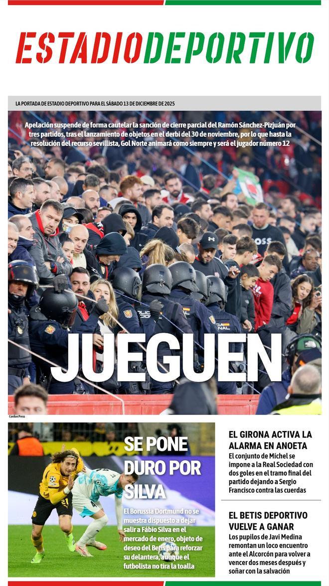 Las portadas de la prensa deportiva de hoy