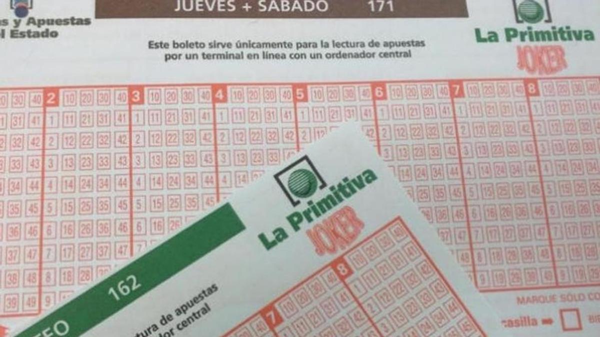 Boletos de la Primitiva.