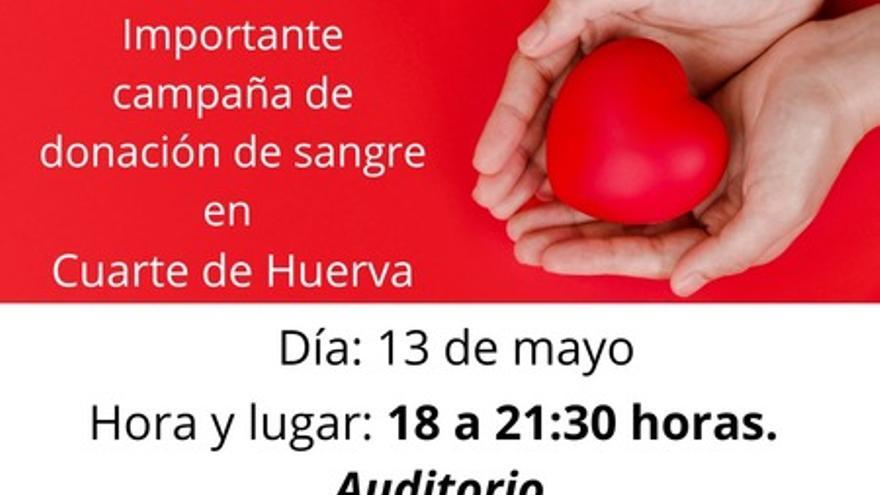 Campaña de donación de sangre