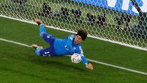Memo Ochoa, portero de la selección de México