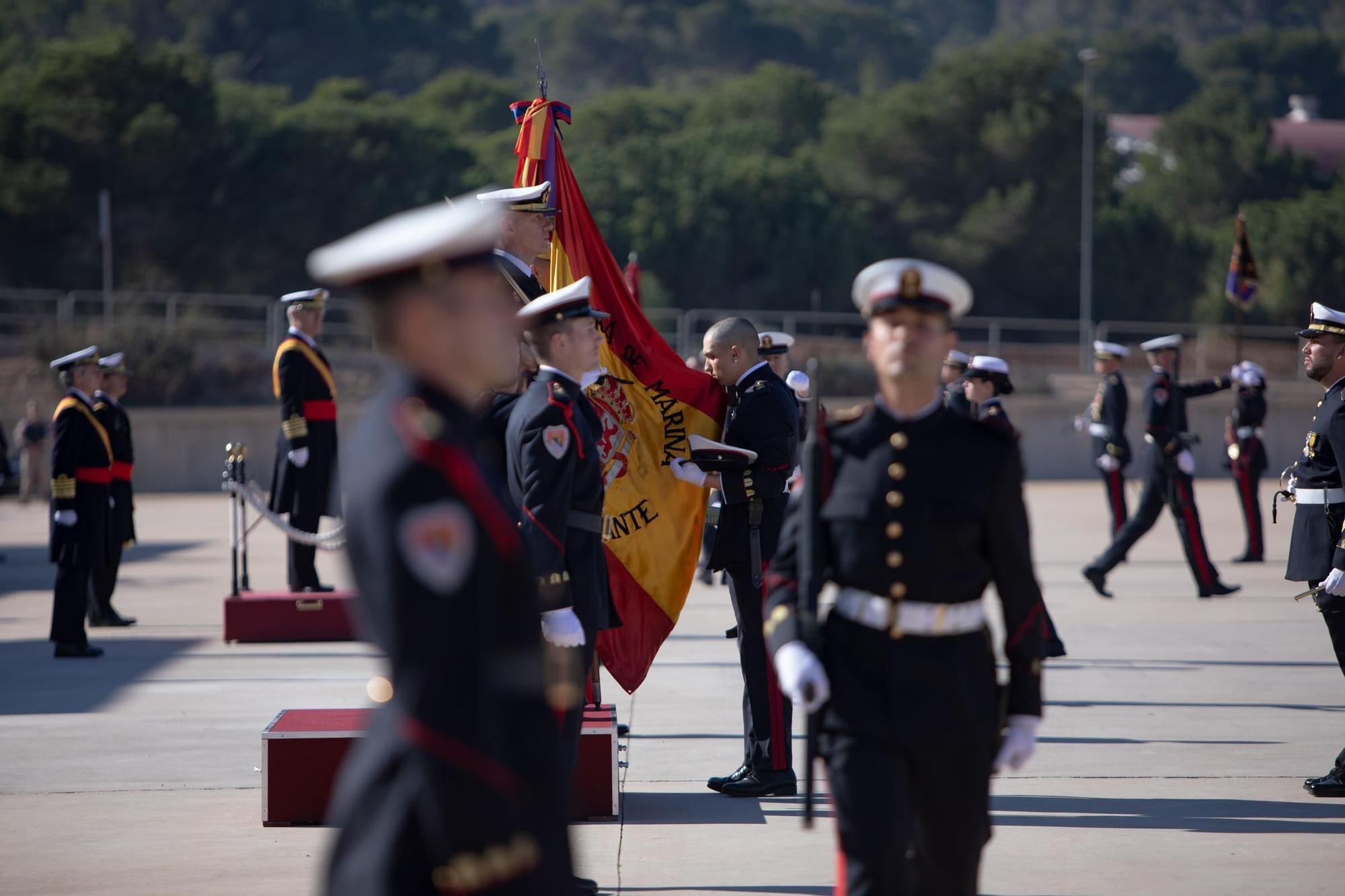 Jura de Bandera de la Escuela de Infantería de Marina
