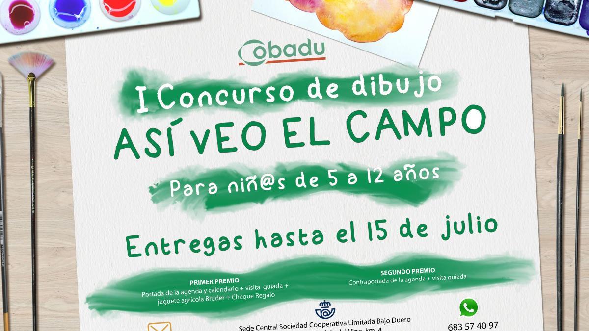 Cobadu pone en marcha el concurso de dibujo infantil &#039;Así veo el campo&#039;