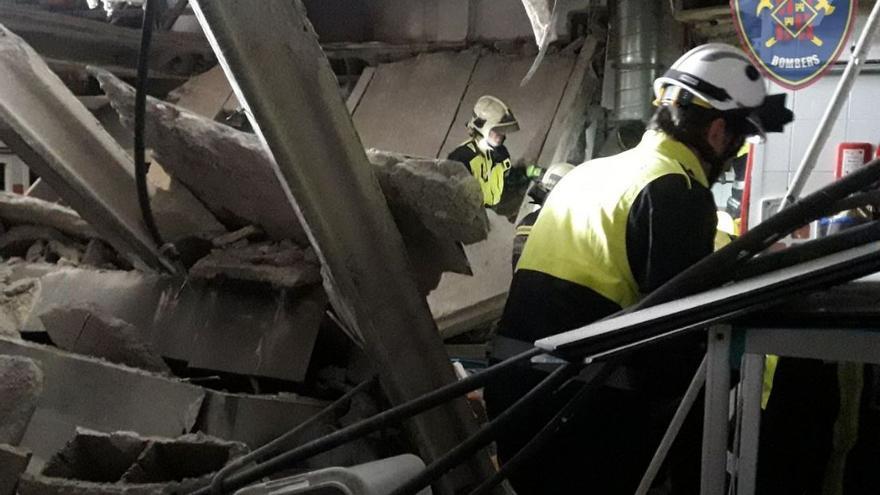 Dos heridos en un derrumbe en la cocina de un hotel del Port d’Alcúdia