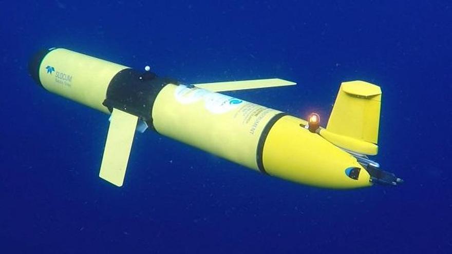 La ULPGC estudia los remolinos oceánicos con dos minisubmarinos