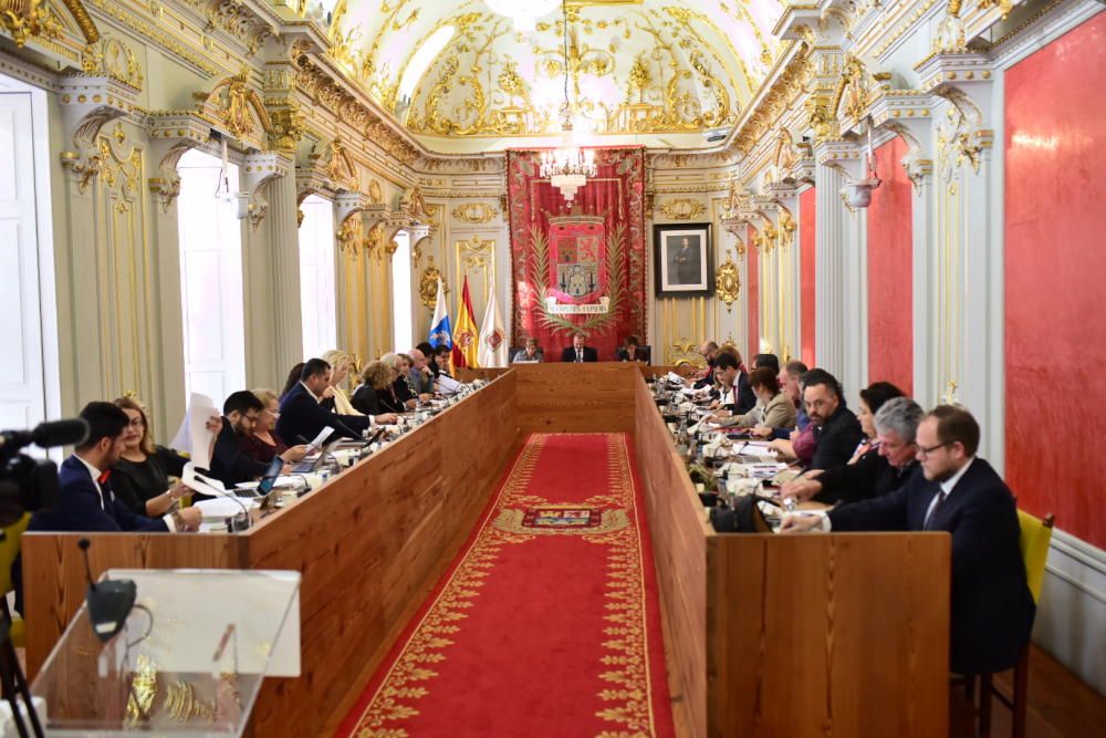 Último pleno de 2016 del Ayuntamiento de Las Palmas de Gran Canaria
