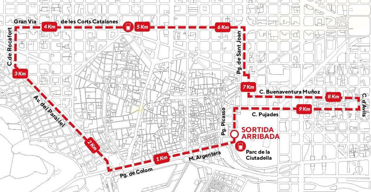 recorrido cursa bombers 2023