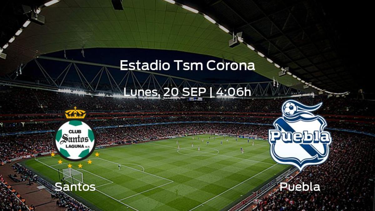 Previa del encuentro de la jornada 9: Santos Laguna - Puebla