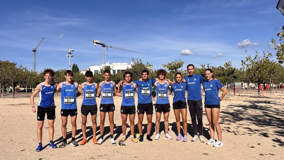 Equipo de cross del C.A. Baleària Diànium