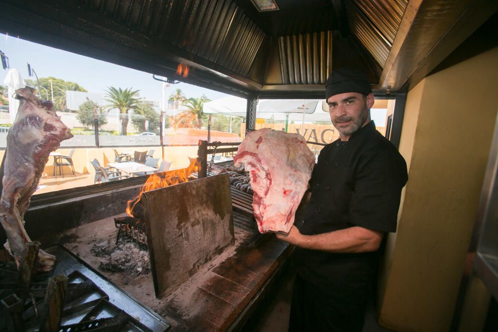 Restaurante La Vaca: carnes a la brasa en Alicante