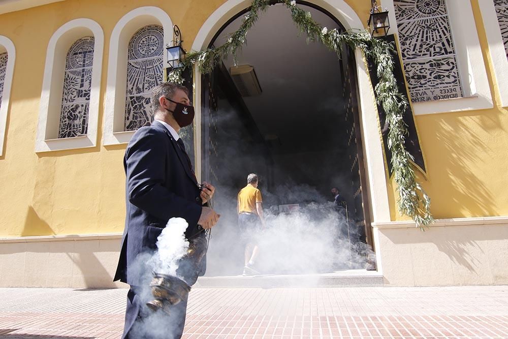 La Virgen de la Soledad ya está en la parroquia de Guadalupe