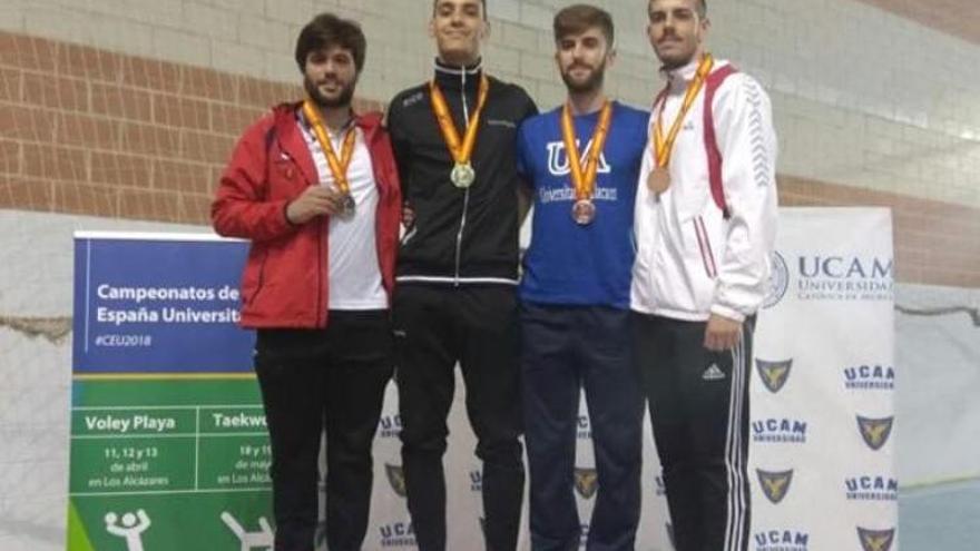 Un alumno de la UMU, bronce en el campeonato nacional universitario de taekwondo