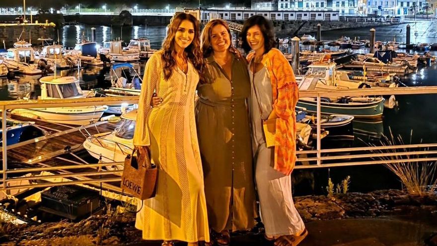 Paula Echevarría se reencuentra en Candás con sus amigas &quot;de toda la vida&quot;: &quot;Tienen fotos mías que nadie más puede ver&quot;