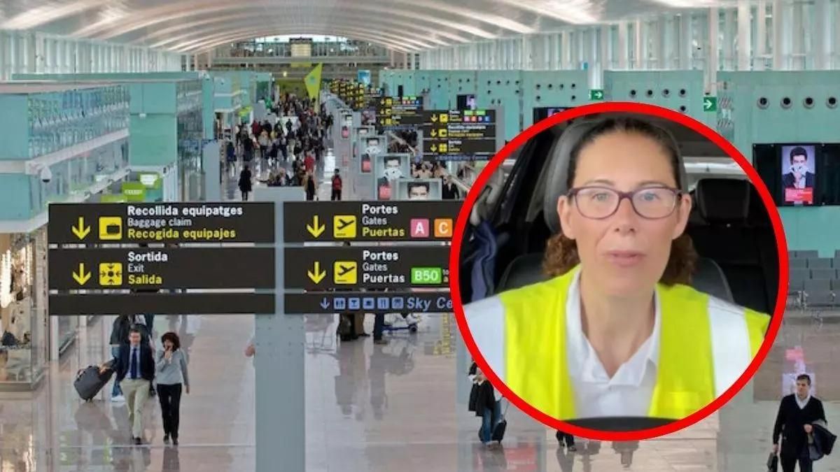 Una coordinadora de área del aeropuerto de Barcelona cuenta un episodio surrealista
