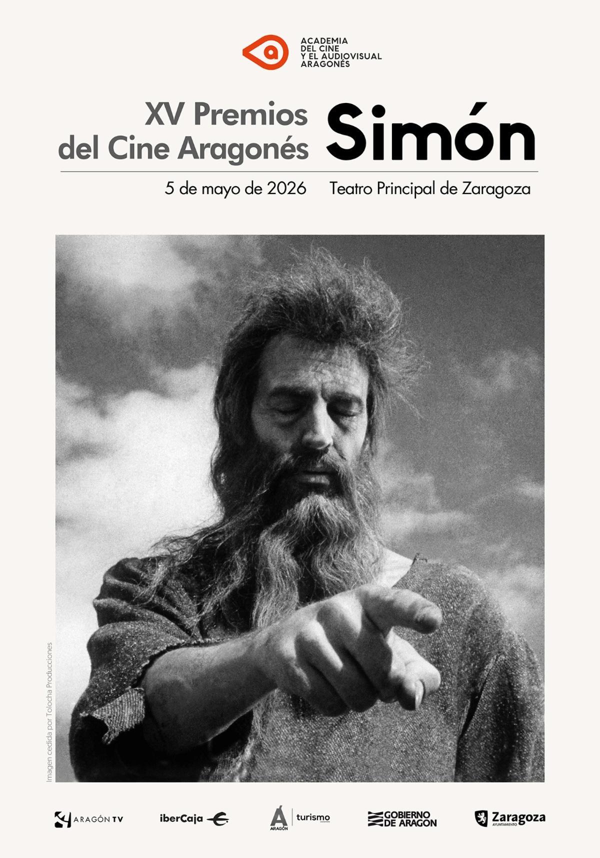 El cartel oficial de los Premios Simón de este año.