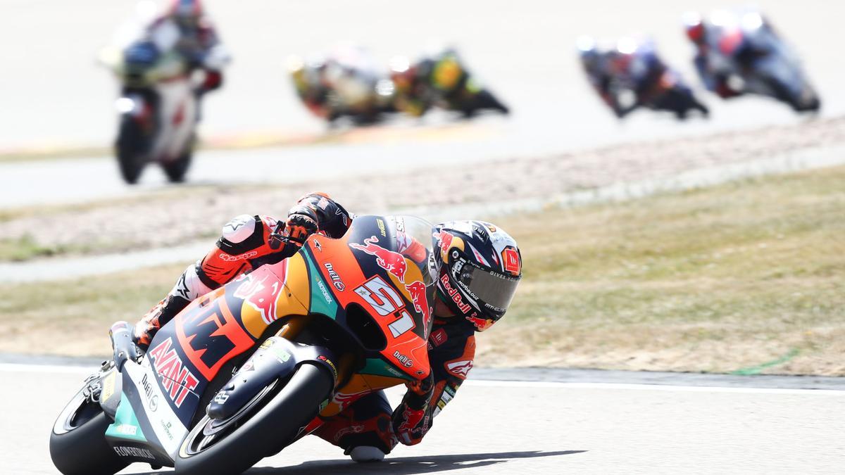 Pedro Acosta, en el Gran Premio de Alemania