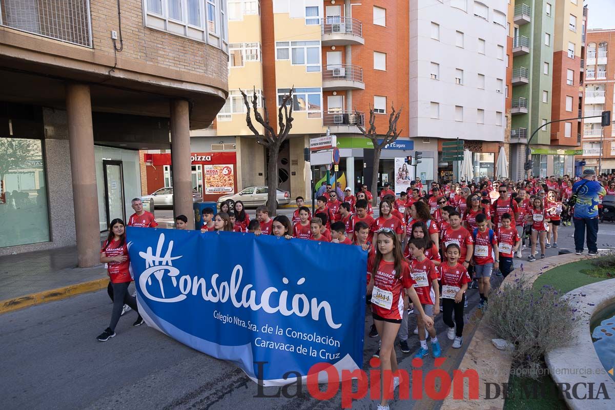 Marcha de la ONG Delwende en Caravaca