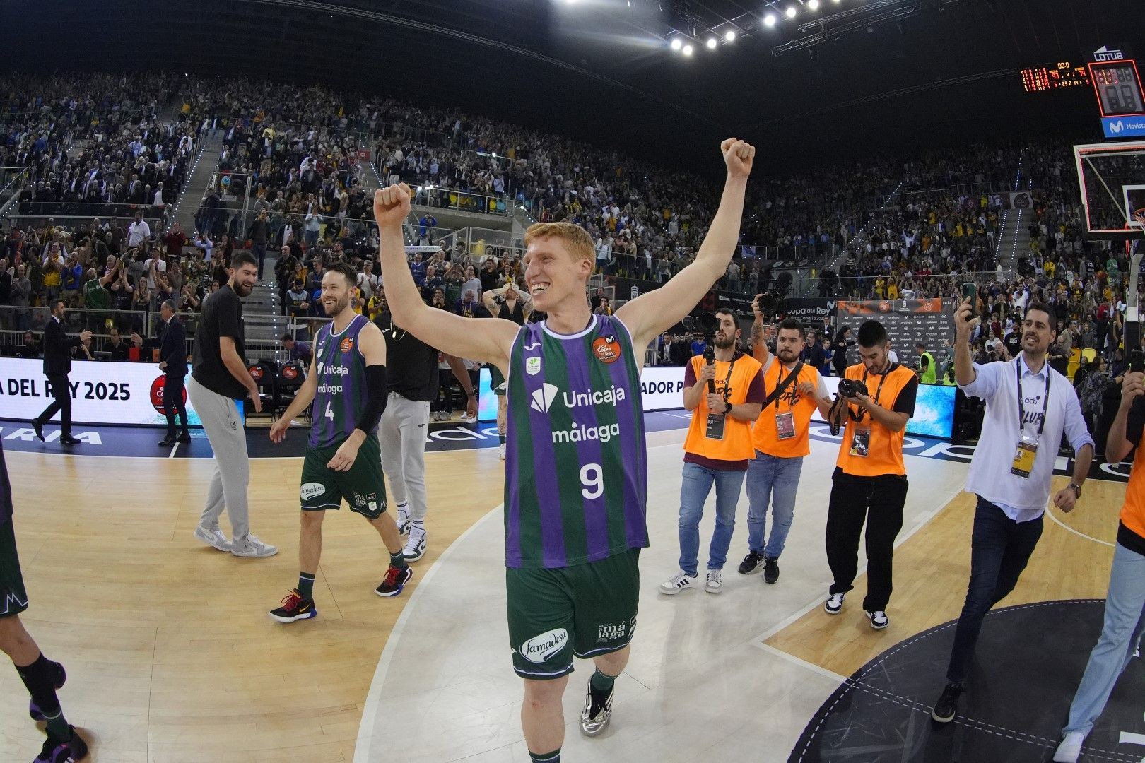 Final de la Copa del Rey de baloncesto: Unicaja - Real Madrid, en imágenes