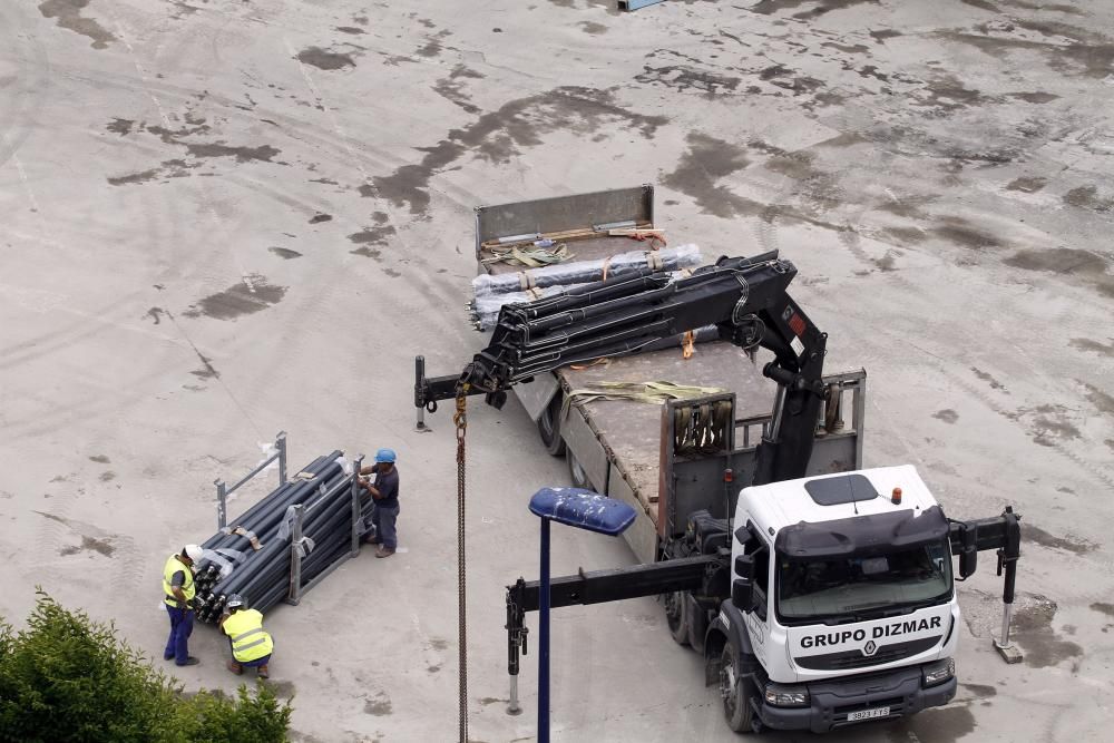 Así van las obras en el estadio de Balaídos