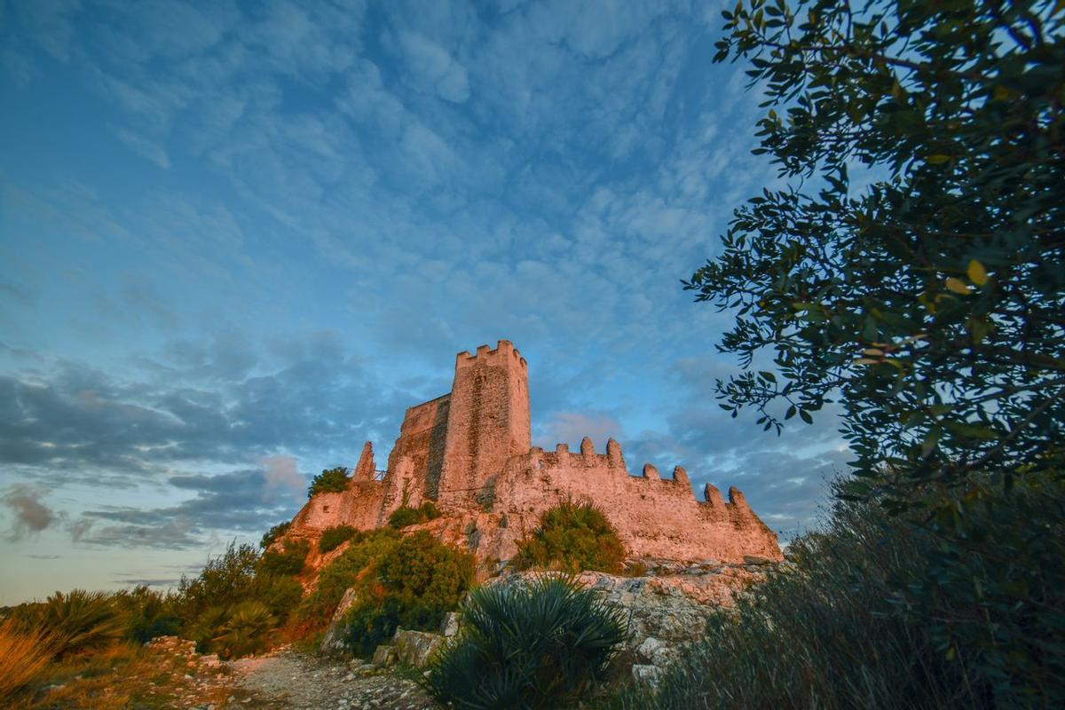 El Castillo de Xivert, uno de los emblemas de Alcalà.
