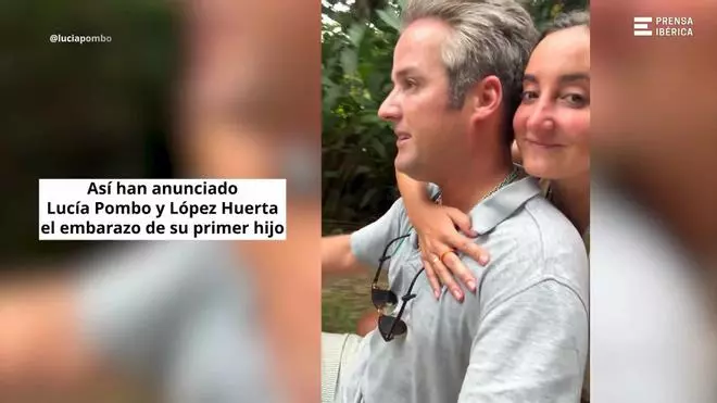 Lucía Pombo y Álvaro López Huerta confirman que esperan su primer hijo: "Era una noticia que tenía que dar ella"