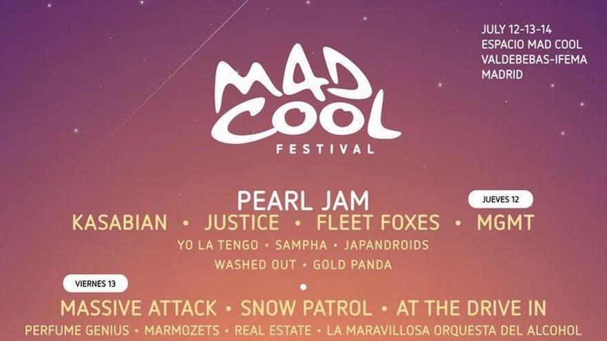 Mad Cool Festival 2018: éste será el cartel por días