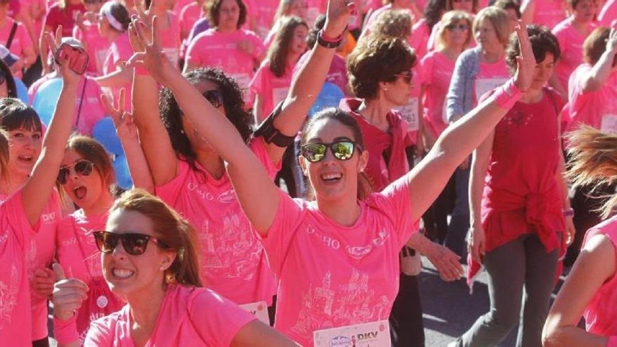 Carrera de la Mujer Valencia: Valencia durante la celebración de la 11ª edición de la Carrera de la Mujer