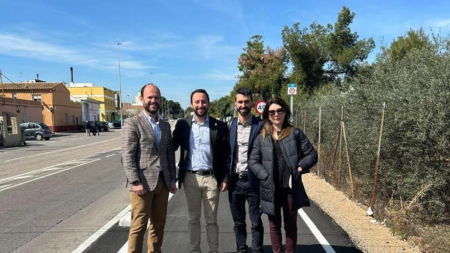 Castelló amplía el carril bici de la avenida l’Alcora