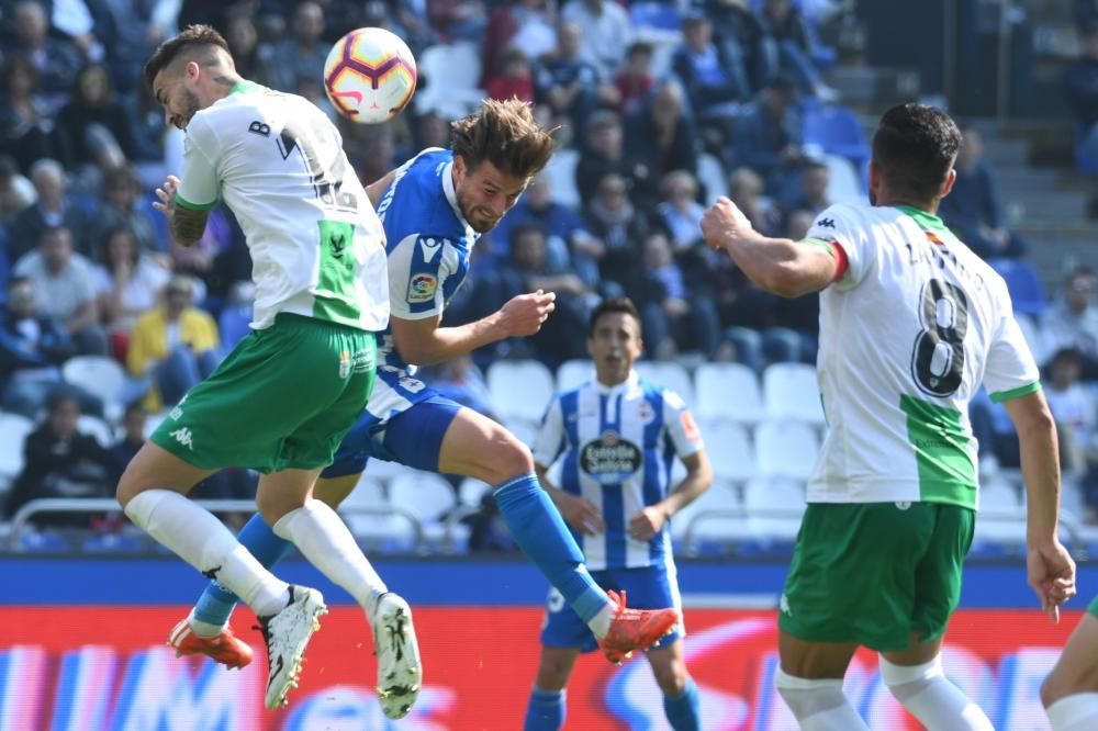 El Dépor cae ante el Extremadura en Riazor