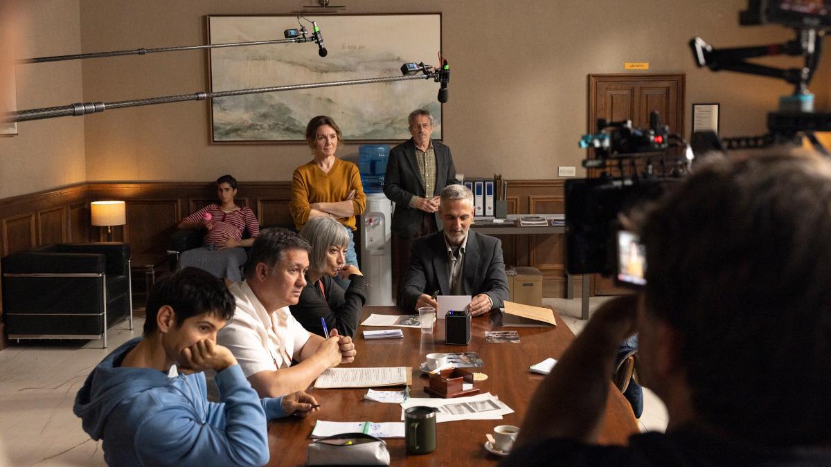 Rodaje de la serie de Movistar Plus 'Veredicto'