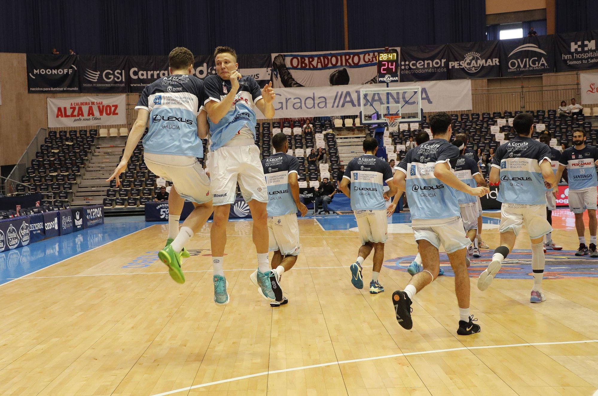 Obradoiro vs Fuenlabrada: las imágenes del partido