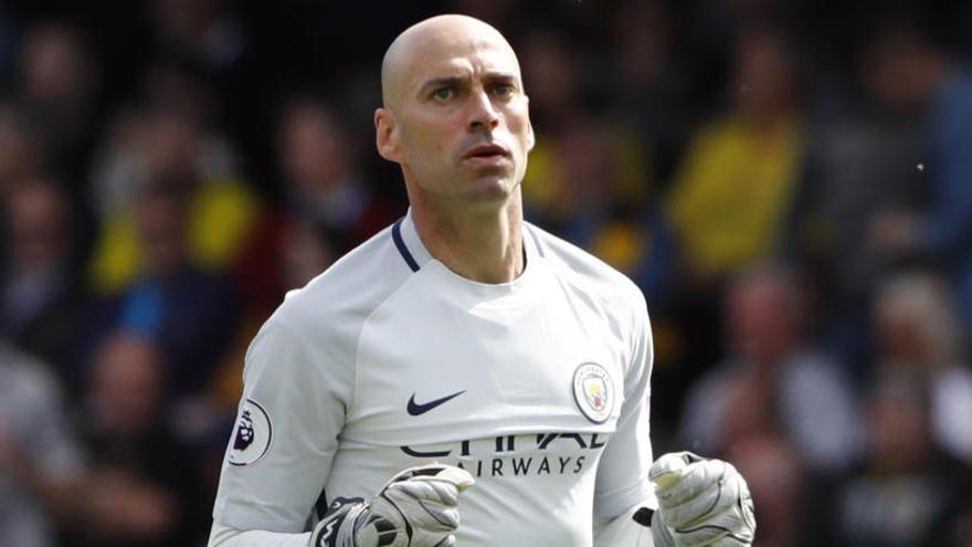 El exfranjiverde Willy Caballero dejará el Manchester City