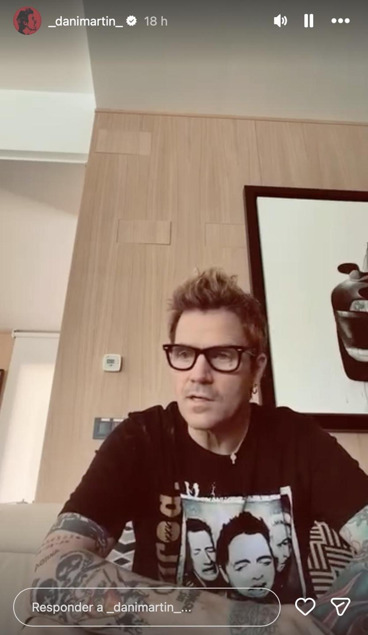 Dani Martín se ha disculpado por el malentendido con la niña en su concierto