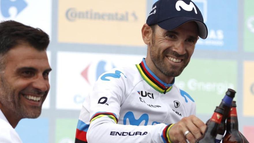 Valverde se llevó la etapa en Mas de la Costa.