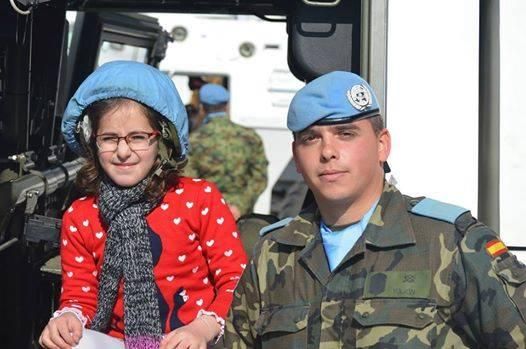 FOTOGALERÍA / Visita de escolares a la base de la Brigada Líbano