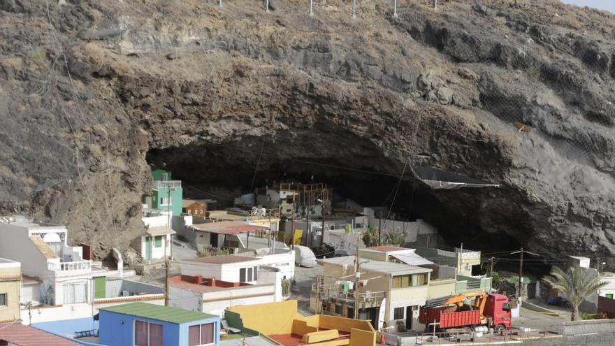 Zonas con riesgo de desprendimiento en Tenerife, Santa Lucía en Punta Prieta (Güímar)