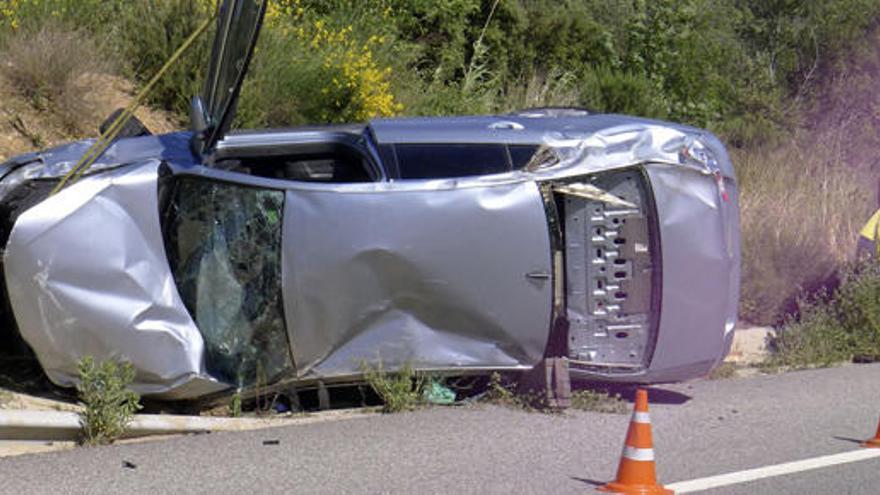 Imagen de archivo de un accidente de tráfico.