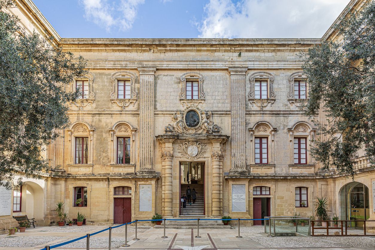 El Palacio de Vilhena en Mdina