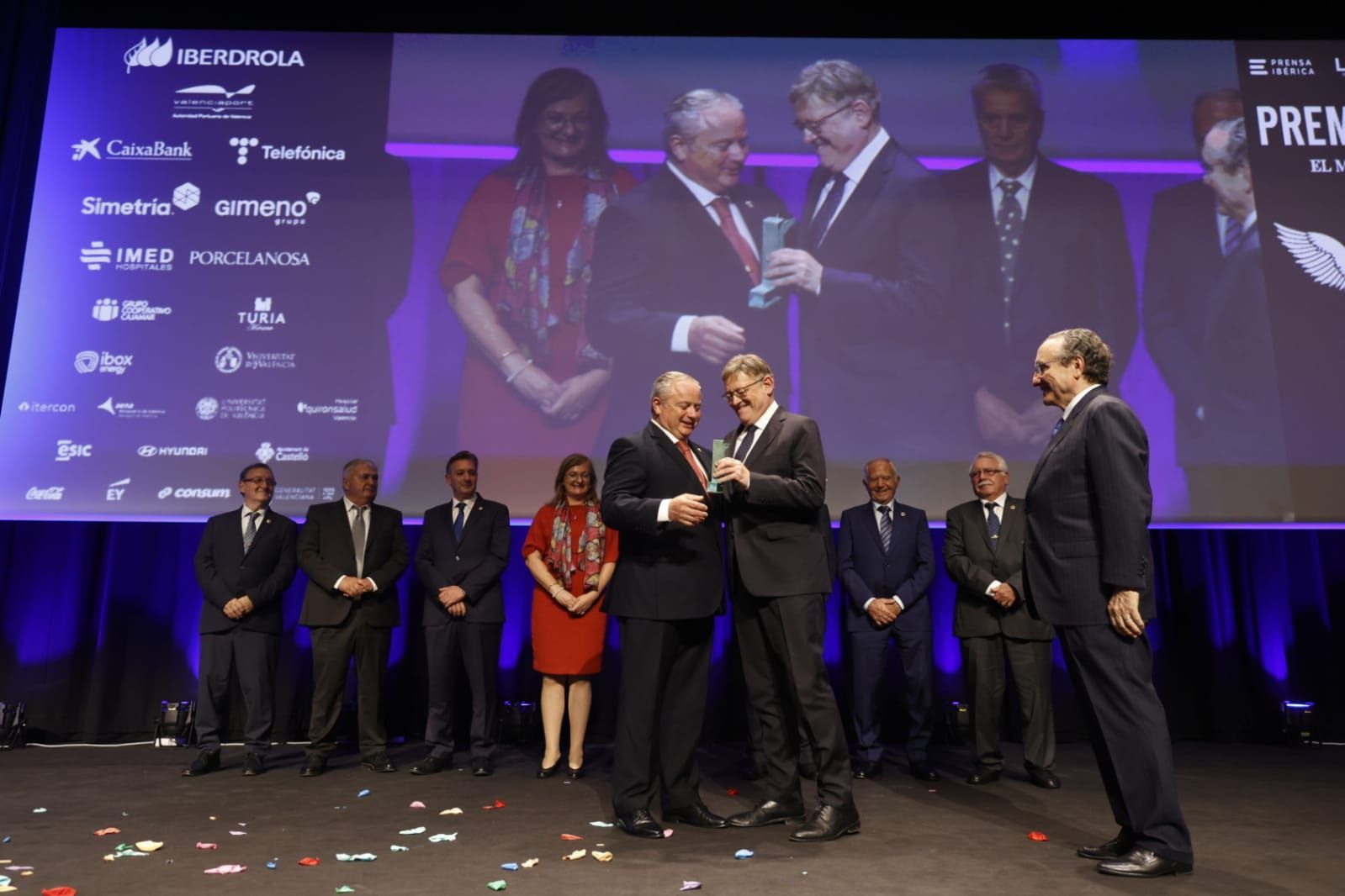 El Palacio de Congresos acoge la celebración de los 150 años de historia de Levante-EMV