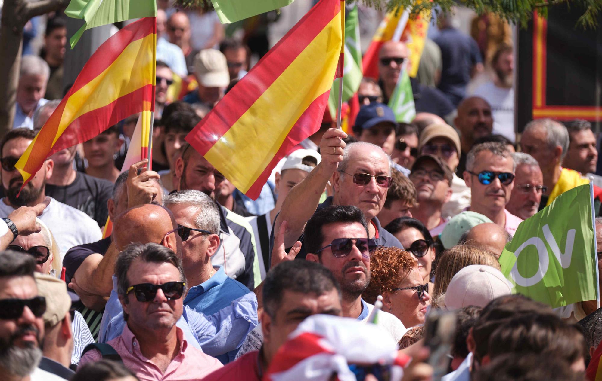 Santiago Abascal, en Tenerife