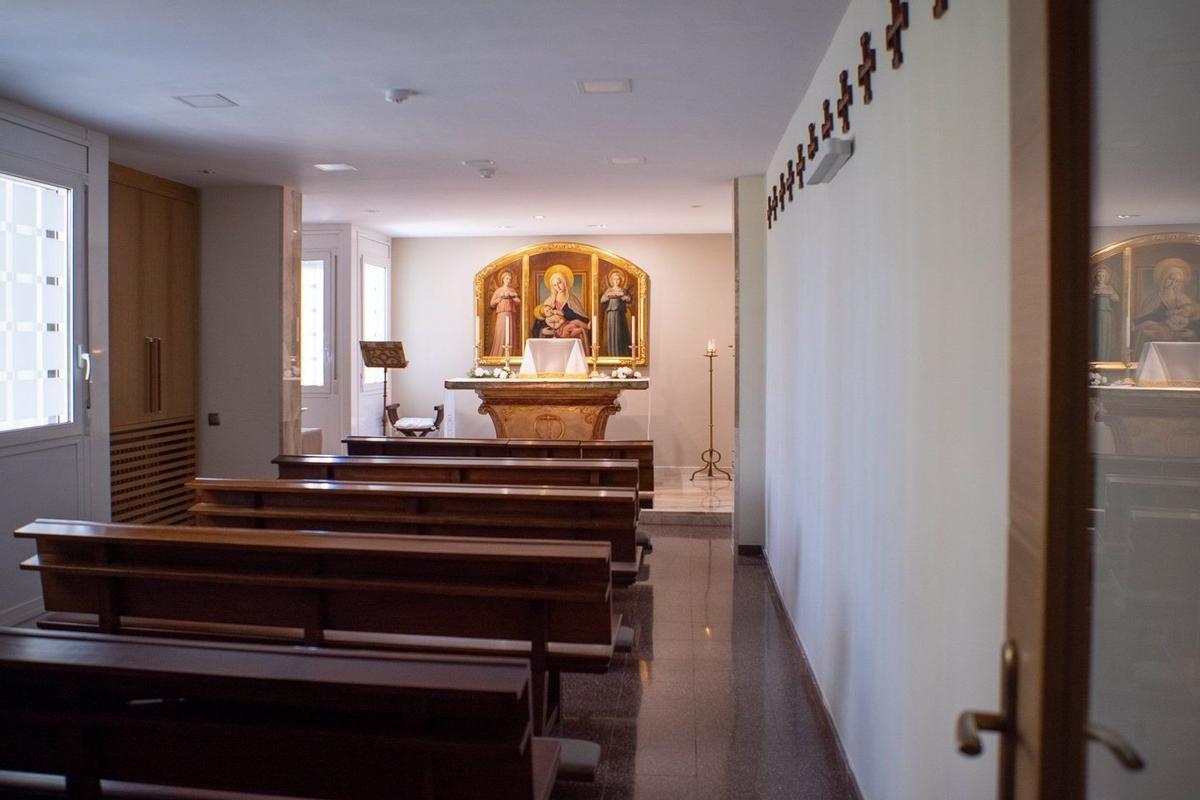 Capilla del Colegio Mayor Bonaigua en Barcelona.