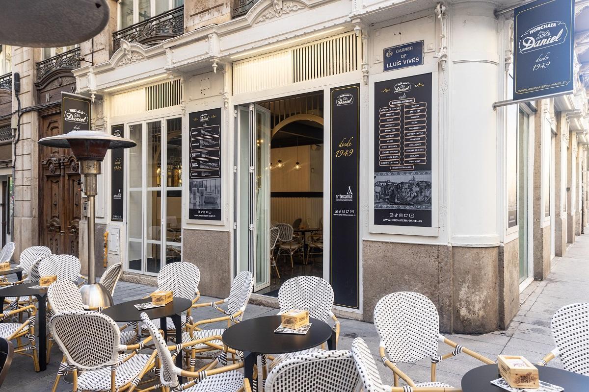 Horchatería Daniel abrió en 2018 un tercer establecimiento en la calle del Mar de València.