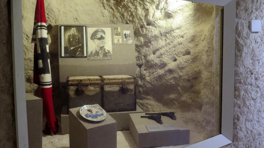 La cueva museo de Rommel.